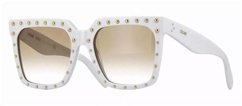 celine cl4055|Celine CL4055IN Women's Square Sunglasses, Shiny .